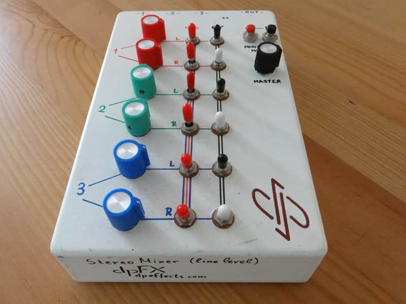 dpFX stereo mixer (line level) 2022 - white image 1