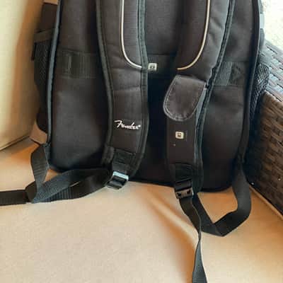 Fender Vintage Fender Promotional Backpack – Rare Fender Employee / Dealer Memorabilia 1990's - Black and Gray image 2