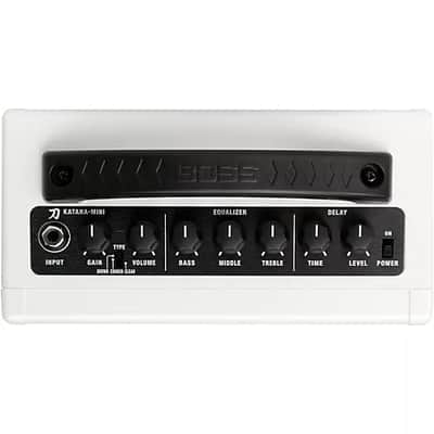 Boss KATANA MINI 7W 1X4" Battery-Powered Combo Amplifier - White image 3