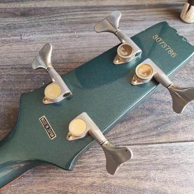 1983 Aria Pro II SB Elite II Electric Bass Phantom Blue (Made in Japan) image 10
