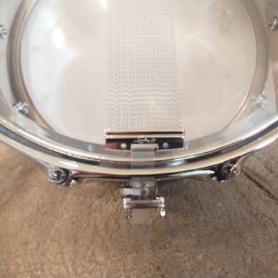 Ludwig LM 400 Supraphonic snare drum, blue/olive badge - mint open box! image 14