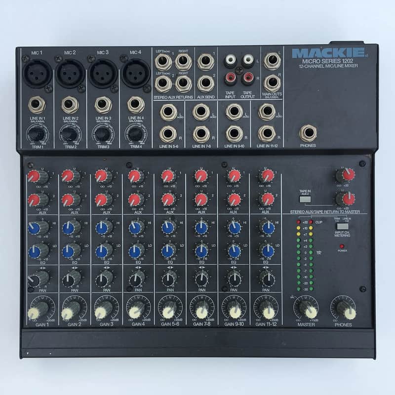 Mackie Micro Series 1202 12-Channel Mic / Line Mixer | Reverb Canada