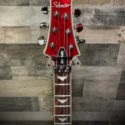 Schecter Omen Extreme-FR LH - Black Cherry (2010) image 6