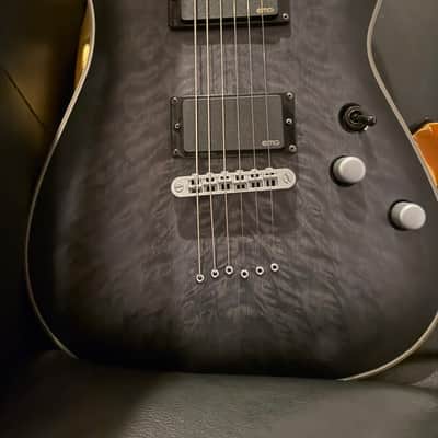 Schecter C-1 Platinum with Ebony Fretboard 2016 - 2020 - Satin Black - Made In Korea image 1