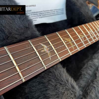♚ MINT ♚ 2007 PRS Custom 22 * 10 Top ♚ TOBACCO SUNBURST ♚ TREM ♚ AAA ♚ BIRDS♚ 7.8 LBS ♚ Dragon II♚24 image 7
