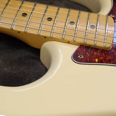 Kramer USA Pacer HSS Rockinger Brass Bridge 1983 Cream image 5