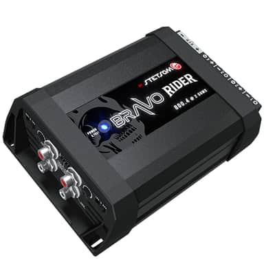 Stetsom Bravo Rider 800.4 800W RMS 4 Channel Amp Compact High Power image 4