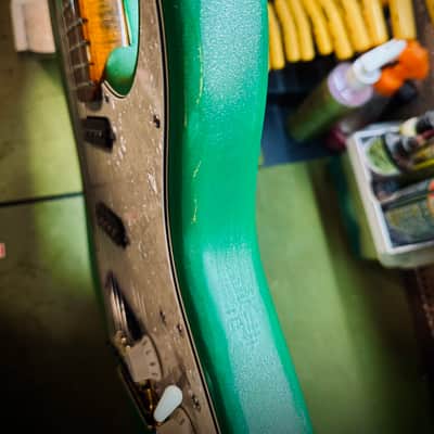 Misc “Partscaster” - Kelly Green Sparkle Matte image 13