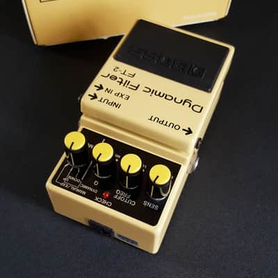 Boss FT-2 Dynamic Filter Black Label 1986 - Yellow image 4