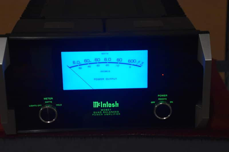 McIntosh MC601 600-Watt Mono Solid State Power Amplifier image 1