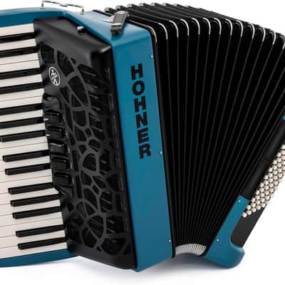HOHNER BRAVO MYCOLOR III 72 WATER (RAL 5009) image 1