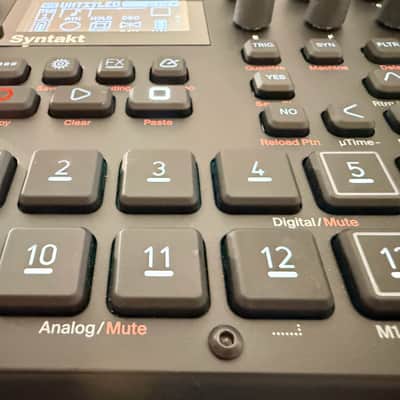 Elektron Syntakt 12 Track Drum Computer & Synthesizer 2022- Present - Black image 6