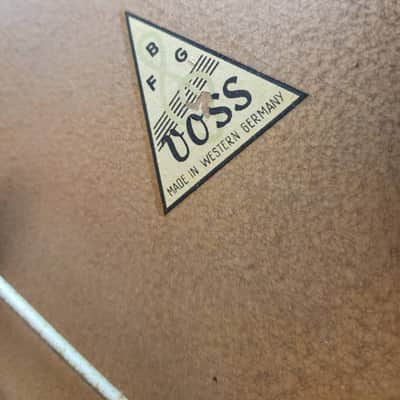 Voss vintage acoustic archtop made in Germany image 3