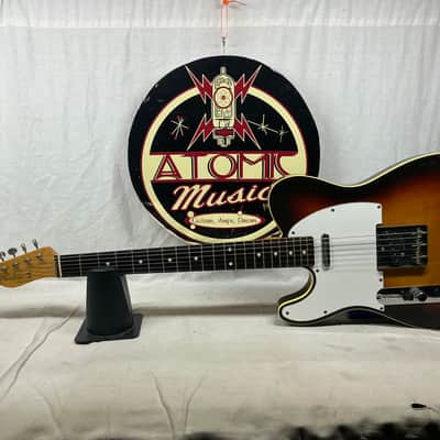 Fender Left-Handed LH lefty Telecaster Guitar - MIJ Made In Japan - Bound Sunburst image 1