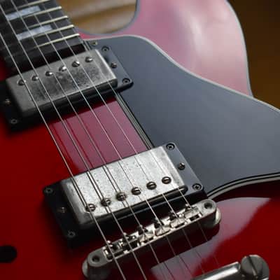 2000 Gibson USA Limited Edition ES-335 BP Translucent Red, Black Binding, Ebony Board w/OHSC, RARE image 20