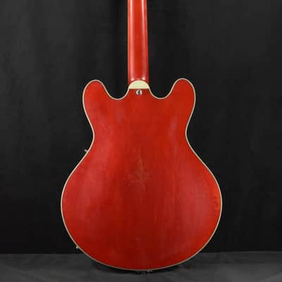 Eastman T64/V-RD Thinline Bigsby Antique Varnish Red Finish image 6