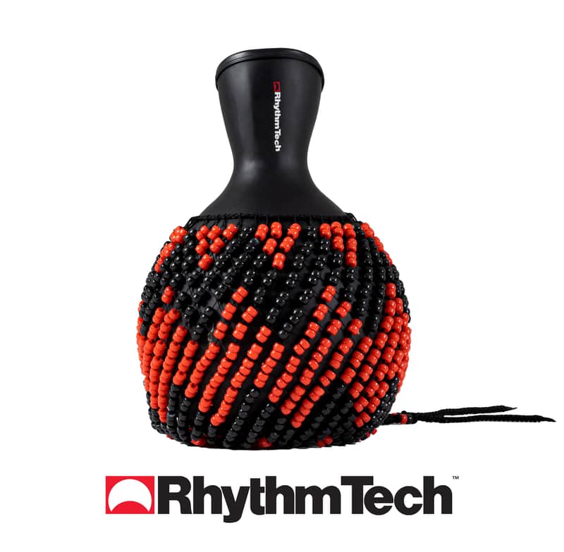 Rhythm Tech Shekere XL - RTSXL-U - Black/Red image 1