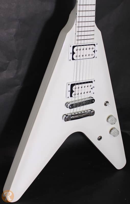 Gibson Snow Falcon Flying V White 2013 image 2
