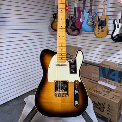 Fender 75th Anniversary American Professional II Custom Telecaster - 2-Color Sunburst w/OHSC & PLEK*D #621 image 5