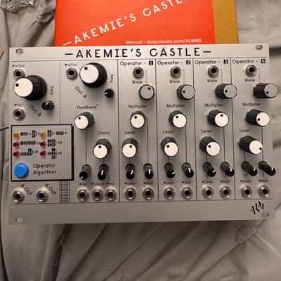 ALM/Busy Circuits ALM011 Akemie's Castle FM Dual VCO Eurorack Synth Module 2015 - Present - Silver image 2