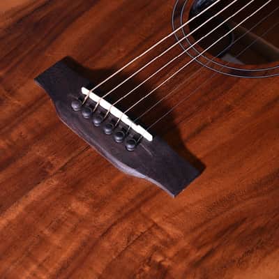 Crafter GRAND MINO ALK Koa Mahogany Acoustic Guitar Slotted Headstock image 5