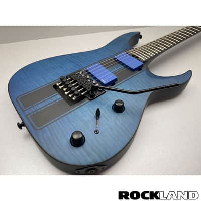 Schecter Banshee GT FR Satin Trans Blue image 3