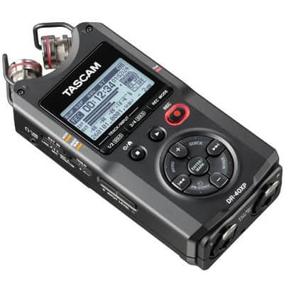 Tascam DR-40XP Portable 4-Track Digital Audio Recorder & USB Audio Interface image 5