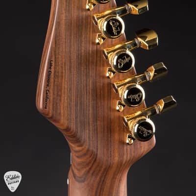 Suhr Standard Carve Top Pau Ferro Neck - Faded Trans Charcoal Burst image 8