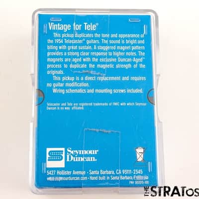 NEW Seymour Duncan Vintage '54 Tele Lead Pickup STL-1 image 2