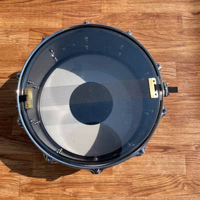 Gretsch Black Nickel Over Steel 6.5x14 Snare Drum S1-6514-BNS image 9