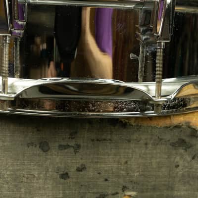 1980s Ludwig 6.5x14 LM402 Supraphonic Snare Drum image 14