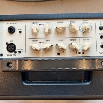 Vox VX50 AG 50-Watt 1x8" Acoustic Guitar Combo 2017 - Present - Brown image 2