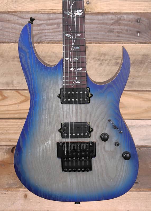 Ibanez RG J.Custom RG8620AH Electric Guitar Ghost Fleet Blue Burst w/ Case image 1