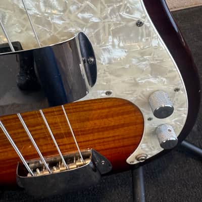 Fender Foto Flame Precision Bass MIJ 1995 - Sunburst image 6