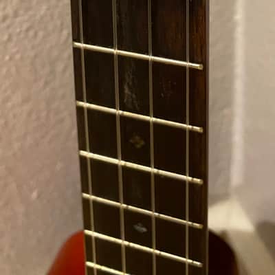 Gretsch G9121 Tenor Acoustic/Cutaway/Electric Ukulele 2016 - Mahogany Stain image 3