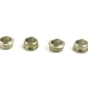 Genuine Fender (4) Nickel Fender 50s 60s USA Reissue Vintage Bass Tuner Bushings