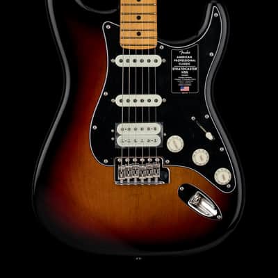 Fender American Professional Classic Stratocaster HSS - 3-Color Sunburst #91030 image 1