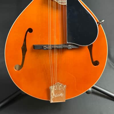 Kentucky KM-252 Artist Deluxe A-Style Mandolin Transparent Amber w/ Gig Bag image 2