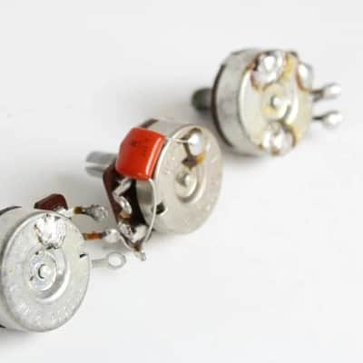 1987 Fender Stratocaster Plus Deluxe Strat Pots Potentiometers 1990s USA Strat image 5