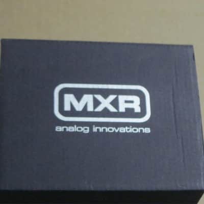 lightly handled MXR EMPTY BOX ONLY for CSP105 Custom Shop '75 Vintage Phase 45 Phase Shifter (NO pedal / NO paperwork) 2010s - BOX: Black Cardboard / LABEL: Orange & Black / GRAPHIC: Silver image 9