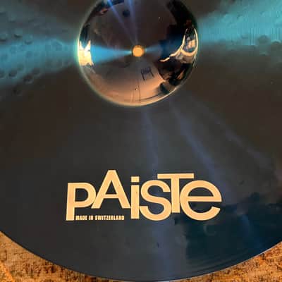 Paiste Signature BLUE BELL STEWART COPELAND Ride 22” The Rhythmatist! 3456 g CLEAN! Don’t Pay $820 image 6