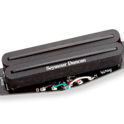 Seymour Duncan STHR-1n Hot Rails Neck Pickup for Telecaster, Black image 1