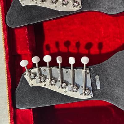 Gretsch 6148-L Console Double Neck Steel Guitar 1952 era - Black laquer image 4