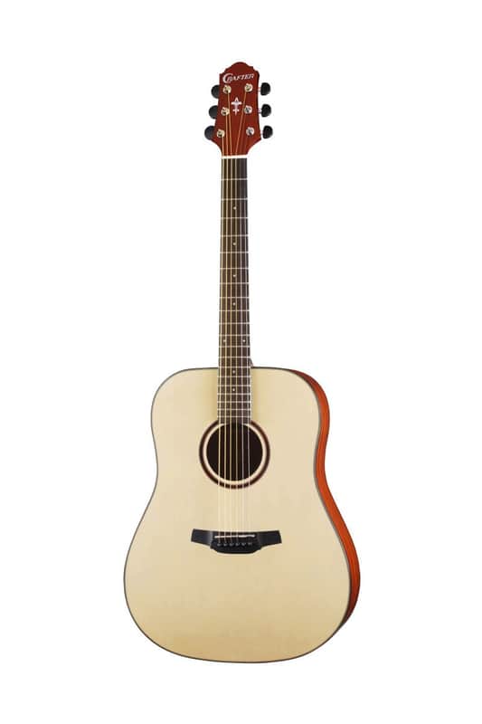 Crafter Silver Series 250 Dreadnought Acoustic Electric Guitar - Spruce image 1