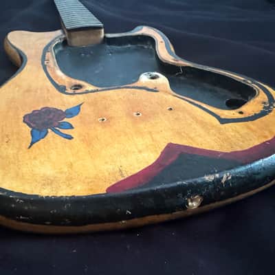 Gibson Kalamazoo KG-2 Texas Rose Project - Includes Pickguard, Tuners, Nut - Guild Surfliner Single Coil Pickups - Vintage Bridge Tailpiece - 1966 image 21