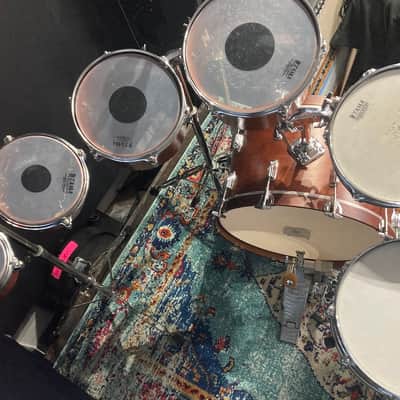 Tama Superstar, Neil Peart/RUSH Set 1978 - Mahogany image 24