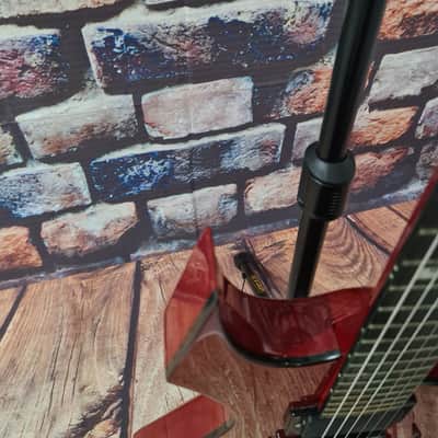 B.C. Rich Mick Thomson "7" Signature NJ Red *RARE* + EMG 81/85 + Hardcase image 9