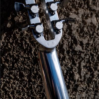 Gletty Guitars ALU-SG MKIV LUCITE 2024 - Acrylic Light aged image 4