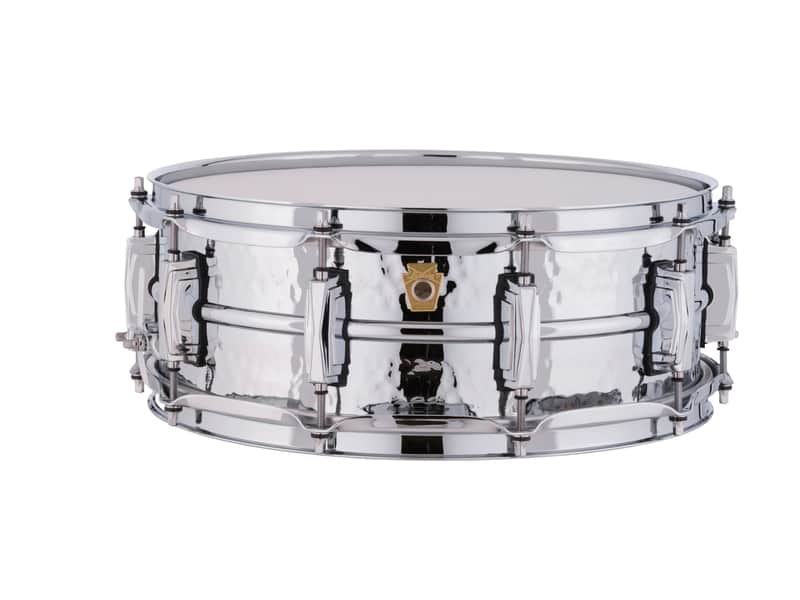 Ludwig *Pre-Order* 5x14" Aluminum Hammered Chrome Snare Drum Imperial Lugs LM400K Special Order Authorized Dealer image 1