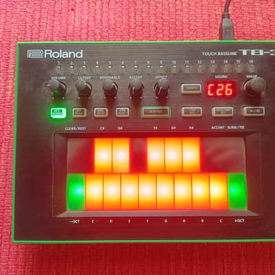 Roland TB-3 AIRA Touch Bassline Synthesizer 2014 - Present - Black